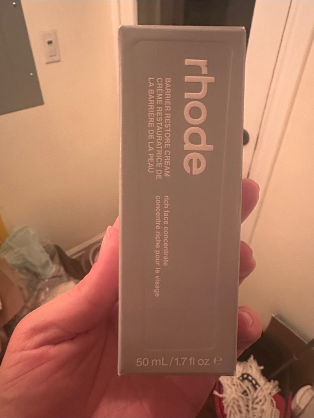 RHODE Barrier Restore Cream — Grey